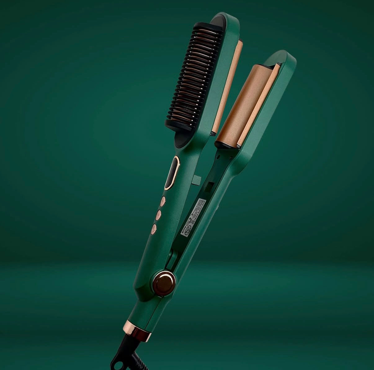 Cepillo Plancha y Ondulador 2 en 1