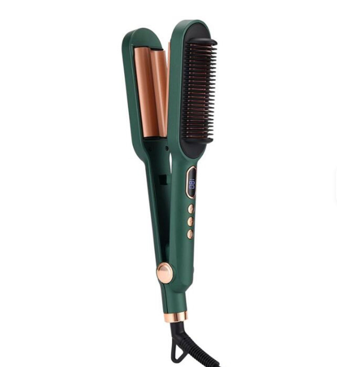 Cepillo Plancha y Ondulador 2 en 1