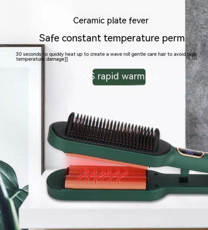 Cepillo Plancha y Ondulador 2 en 1