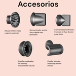 Secador de Pelo con Cabezales Imantados